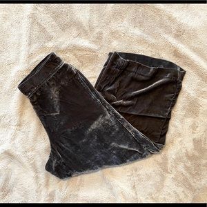 Madewell Cutlotte Velour Pants